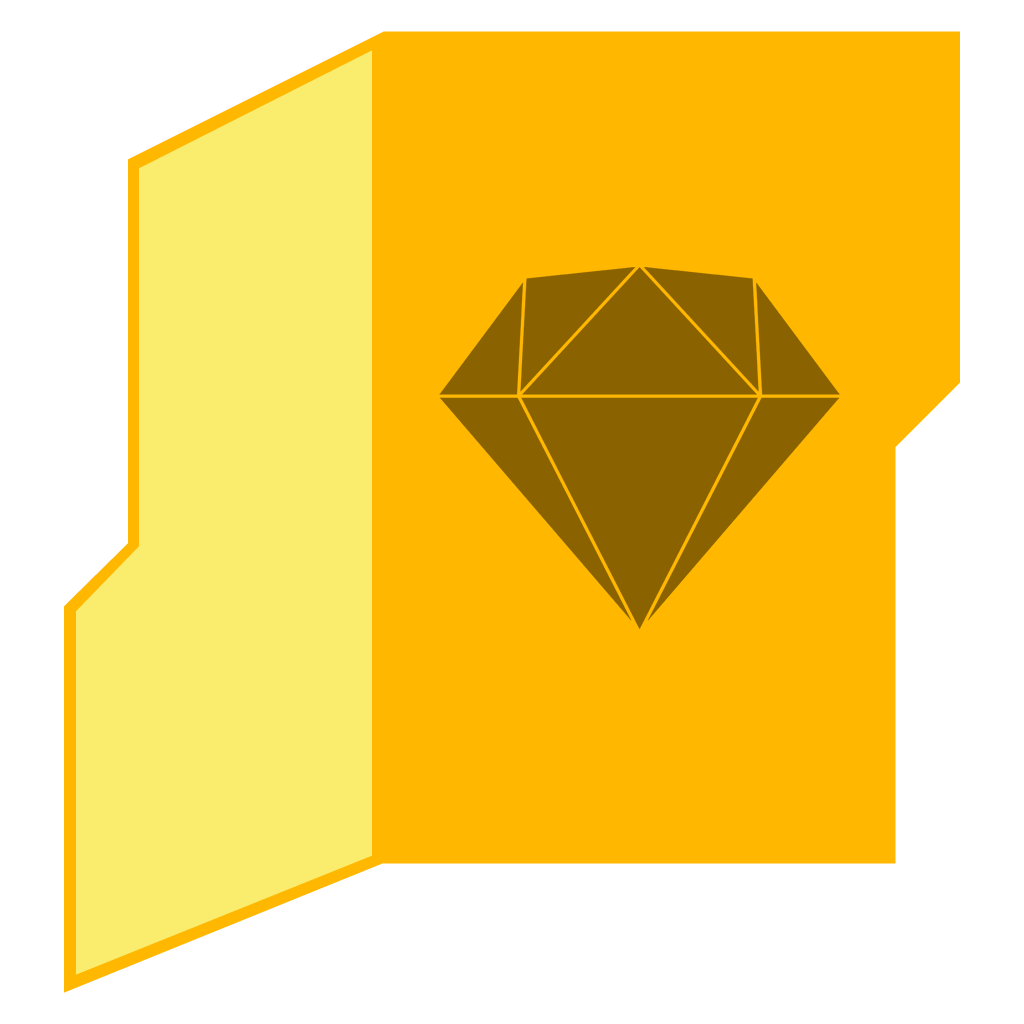 Folder with Sketch icon